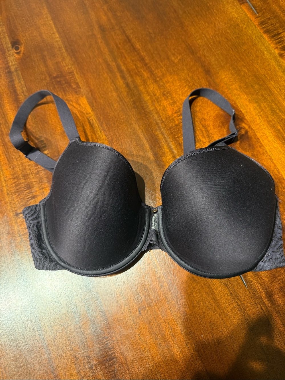 Chantelle Comfort Convertible T-Shirt Bra Chocolate Brown 32DD C13B60 $82 NWOT